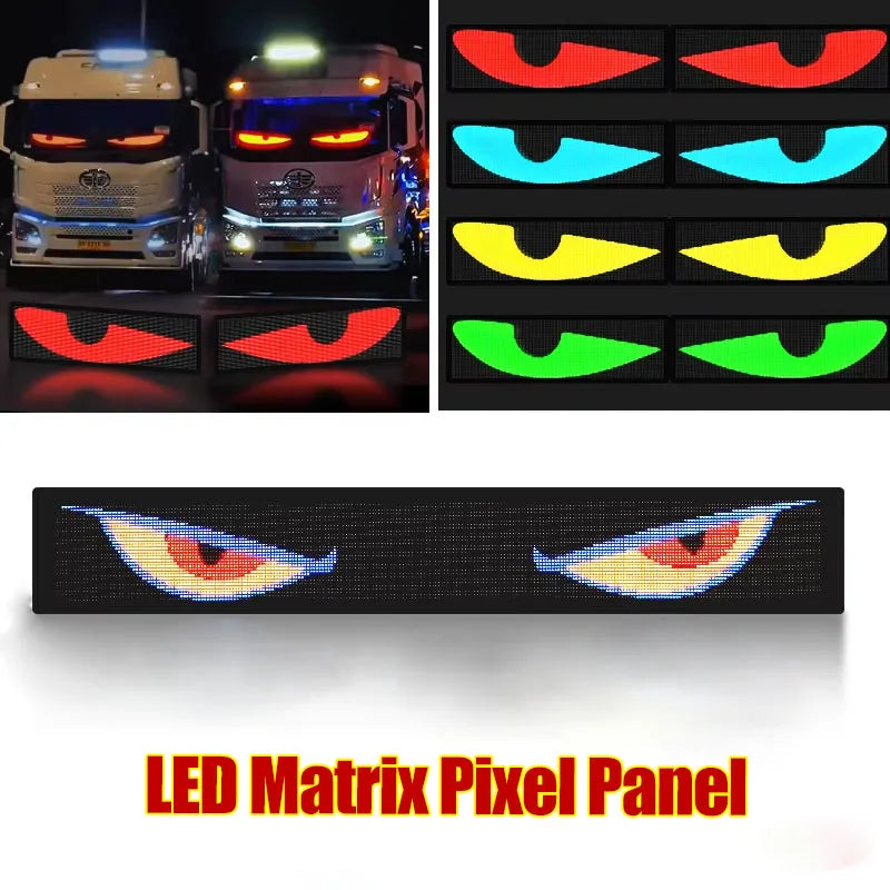 Sign Animation LED Matrix Panel - Programmable with Bluetooth App Control