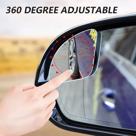 Frameless Blind Spot Mirrors 360 Degree Wide Angle