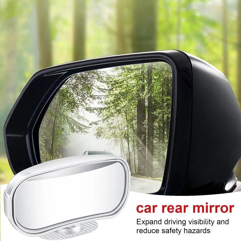 Blind Spot Mirrors 360 Degree Rotating - Reversing and Rearview Auxiliary Mirrors