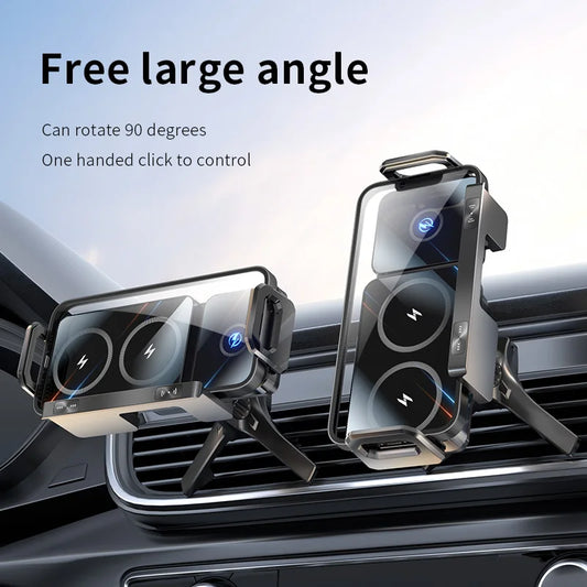 2025 High Intelligent Mobile Phone/Pad Holder - Auto Rotating, Wireless