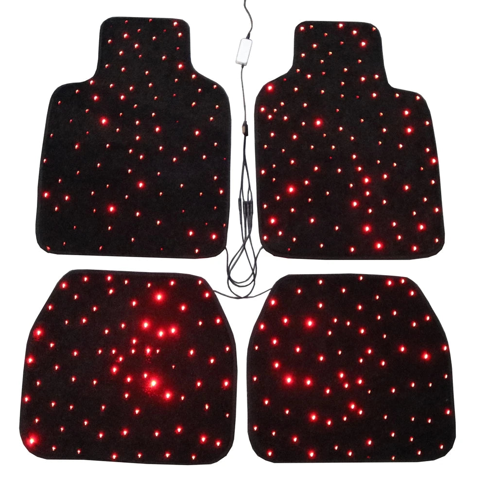 Twinkle Stars Car Mats - Star light LED with APP Remote Control 4PCS/Set