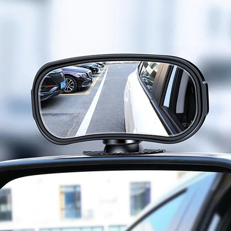 Blind Spot Mirrors 360 Degree Rotating - Reversing and Rearview Auxiliary Mirrors