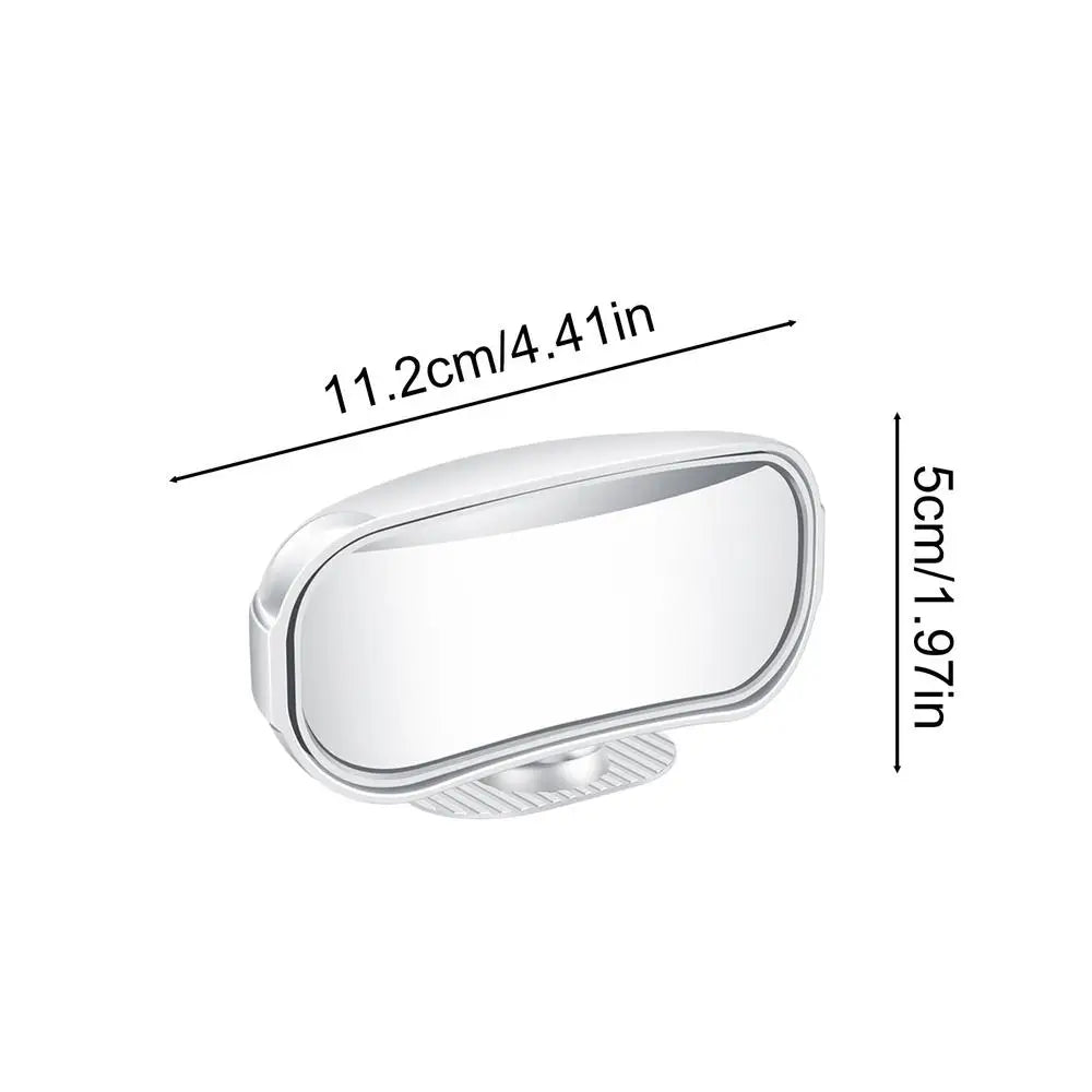 Blind Spot Mirrors 360 Degree Rotating - Reversing and Rearview Auxiliary Mirrors