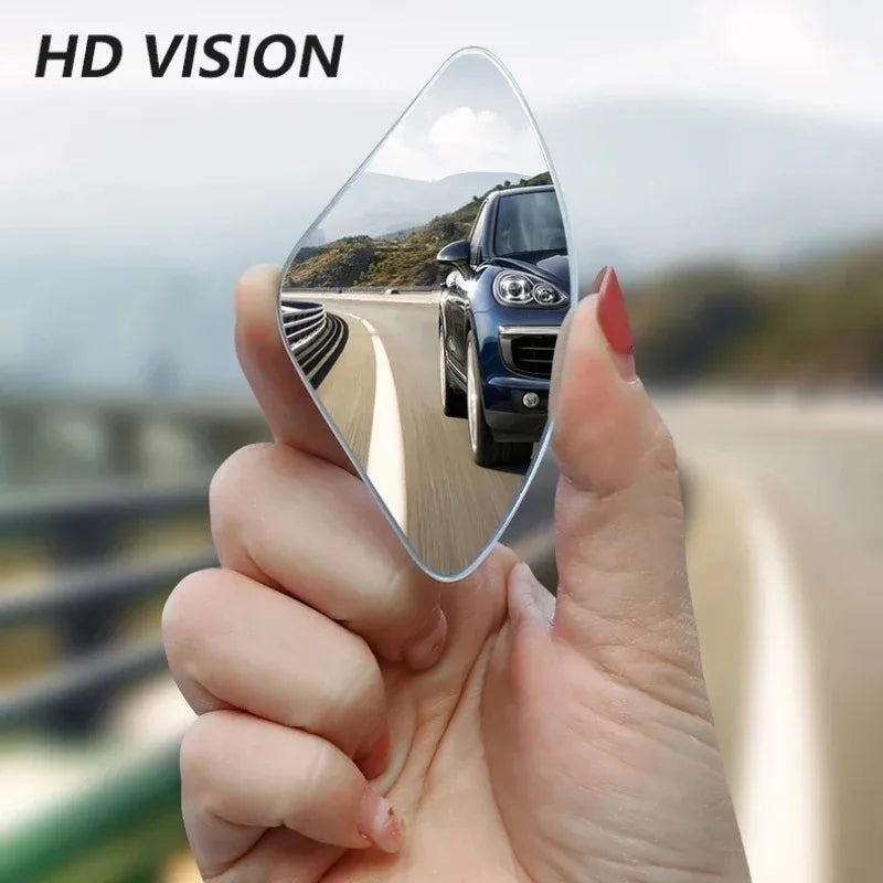 Frameless Blind Spot Mirrors 360 Degree Wide Angle