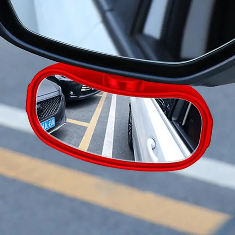 Blind Spot Mirrors 360 Degree Rotating - Reversing and Rearview Auxiliary Mirrors