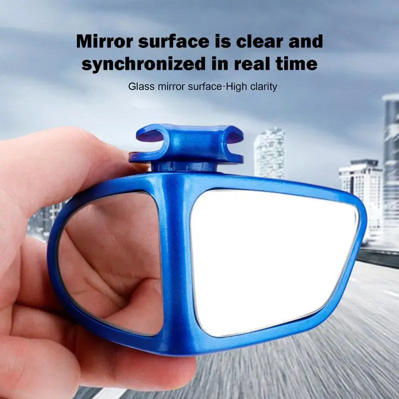 Side Mirror Blindspot Eliminator 360 degrees - Rotation Adjustable