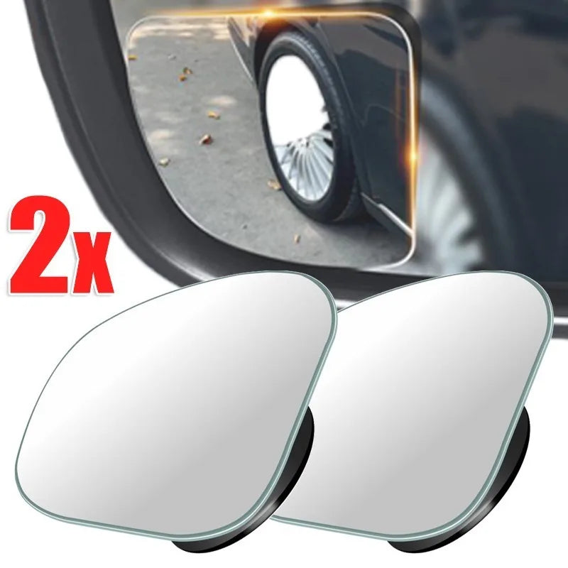 Frameless Blind Spot Mirrors 360 Degree Wide Angle