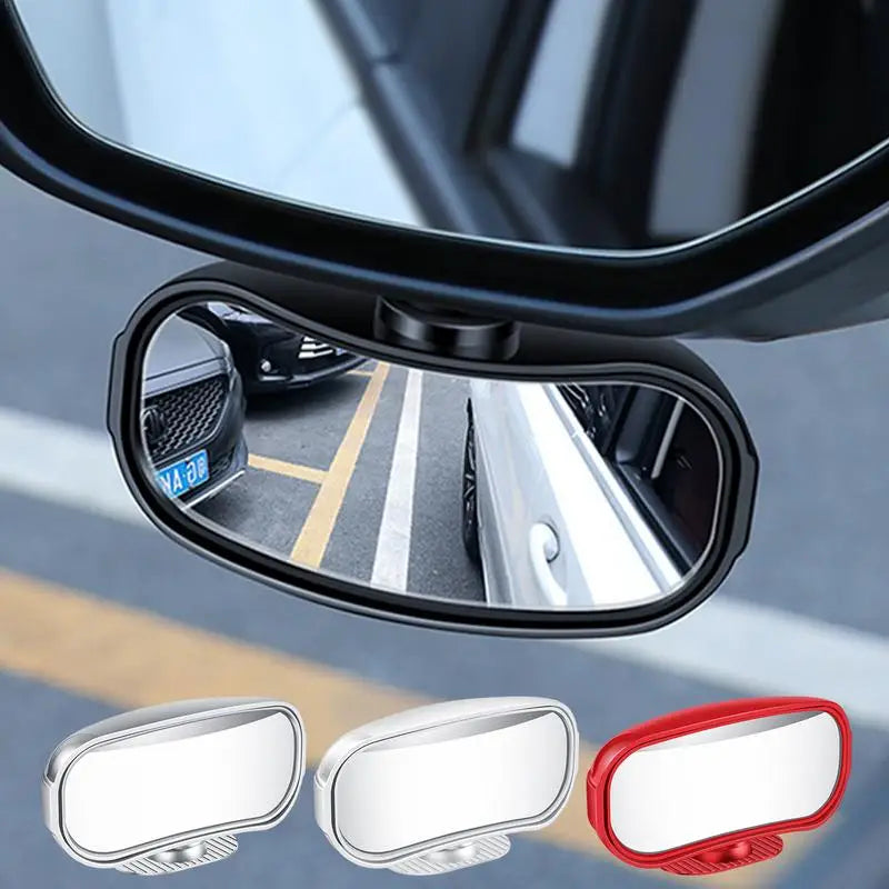 Blind Spot Mirrors 360 Degree Rotating - Reversing and Rearview Auxiliary Mirrors